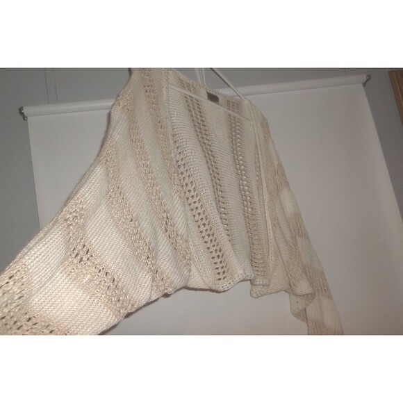 Chico’s Size S-M Shawl Open Cardigan Dolman Sleeve - Picture 4 of 5